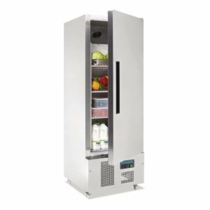 POLAR Kühlschrank Edelstahl 440L, 685x710x1950 mm