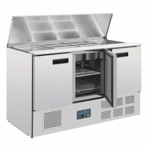 POLAR Saladette 368 Liter, 3-türig 1370x700x885 mm POLAR Saladette 368 Liter, 3-türig 1370x700x885 mm