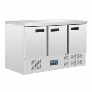 POLAR Kühltisch 3-türig 368 Liter – GN 1/1 POLAR Kühltisch 3-türig 368 Liter – GN 1/1