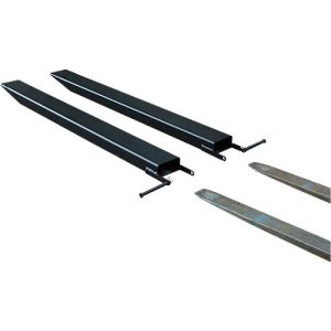 Gabelverlängerung für Flurförderzeuge, offene Ausführung, L 1600 x B 80 x 40 mm, schwarz Gabelverlängerung für Flurförderzeuge, offene Ausführung, L 1600 x B 80 x 40 mm, schwarz