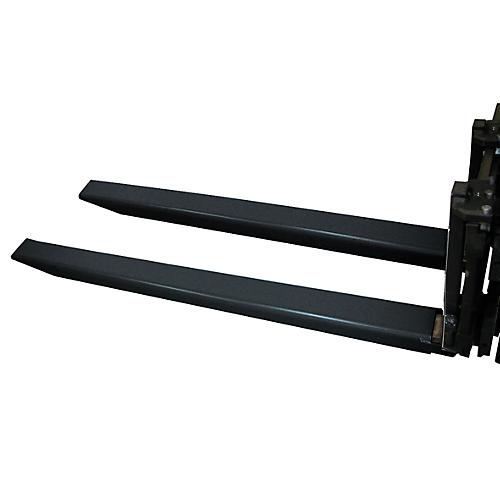 Gabelverlängerung, L 1800 x B 125 x 45 mm, schwarz