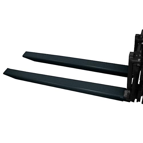 Gabelverlängerung, L 1800 x B 125 x 50 mm, schwarz