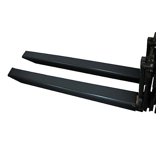 Gabelverlängerung, L 1800 x B 150 x 50 mm, schwarz