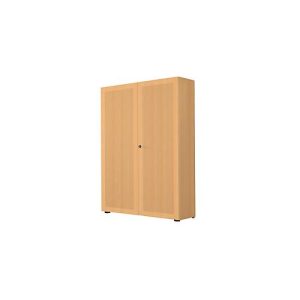 Garderobenschrank, 2-türig, B 100 cm, 6 OH, Buche-Dekor Garderobenschrank, 2-türig, B 100 cm, 6 OH, Buche-Dekor