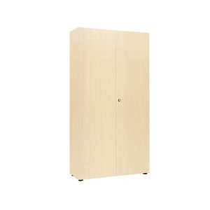 Garderobenschrank, 2-türig, B 100 cm, 6OH, ahorn Garderobenschrank, 2-türig, B 100 cm, 6OH, ahorn