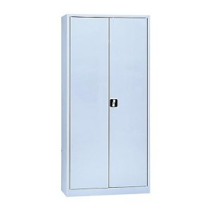 Garderobenschrank, mit Mitteltrennwand, lichtgrau/lichtgrau Garderobenschrank, mit Mitteltrennwand, lichtgrau/lichtgrau