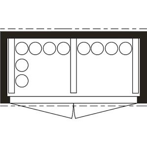 Gasflaschen-Magazin SAFE LIF GM 224, ohne Bodenrahmen Gasflaschen-Magazin SAFE LIF GM 224, ohne Bodenrahmen