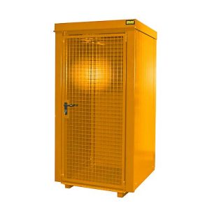 Gasflaschencontainer BAUER GFC-B M0, B 1090 x T1185 x H 2205, für 9 Gasflaschen, feuerbeständig, abschließbar, orange Gasflaschencontainer BAUER GFC-B M0, B 1090 x T1185 x H 2205, für 9 Gasflaschen, feuerbeständig, abschließbar, orange
