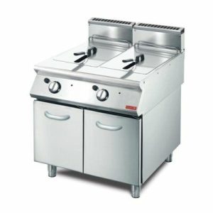 Gastro M Gas Fritteuse 2x13L, 700x850x800mm, 20,4kW Gastro M Gas Fritteuse 2x13L, 700x850x800mm, 20,4kW