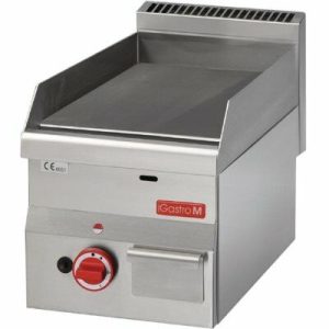 Gastro M Gas Grillplate glatt 300x600x280mm, 5,2kW
