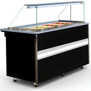 IGLOO GASTROLINE 1.5 Bain-Marie Heiße Theke, für 4x GN 1/1, Breite 1500mm IGLOO GASTROLINE 1.5 Bain-Marie Heiße Theke, für 4x GN 1/1, Breite 1500mm
