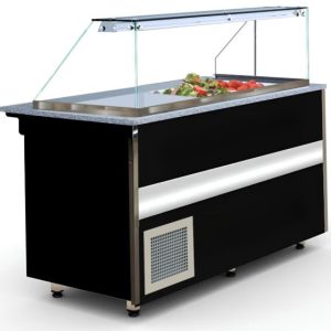 IGLOO Gastroline 1.0 Kühltheke Kühlvitrine, Länge 1000 mm Schwarz IGLOO Gastroline 1.0 Kühltheke Kühlvitrine, Länge 1000 mm Schwarz