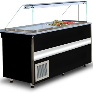 IGLOO Gastroline 2.0 Kühltheke Salattheke, Länge 2000 mm, Schwarz IGLOO Gastroline 2.0 Kühltheke Salattheke, Länge 2000 mm, Schwarz