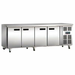 Polar Kühltisch 4-türig 553 Liter, 2230x700x860mm Polar Kühltisch 4-türig 553 Liter, 2230x700x860mm