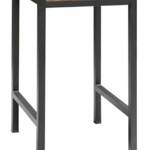 Gastronomie Bartisch Holli Stahl- und Akazienholz, 60×60 cm Gastronomie Bartisch Holli Stahl- und Akazienholz, 60×60 cm