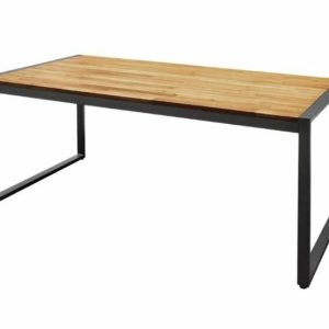 Gastronomie Tisch Holli rechteckig Stahl- und Akazienholz, 180x90x74cm Gastronomie Tisch Holli rechteckig Stahl- und Akazienholz, 180x90x74cm