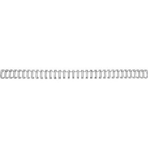 GBC Drahtbinderücken WireBind, A4, 34 Ringe, 9,5 mm für max. 85 Seiten, 100 Stück, schwarz GBC Drahtbinderücken WireBind, A4, 34 Ringe, 9,5 mm für max. 85 Seiten, 100 Stück, schwarz