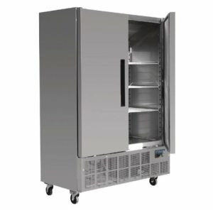 Tiefkühlschrank 400 Liter aus Edelstahl, 460×485 mm, Breite 600mm Tiefkühlschrank 400 Liter aus Edelstahl, 460×485 mm, Breite 600mm