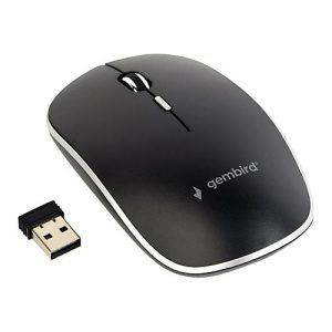 Gembird MUSW-4B-01 – Maus – 2.4 GHz – Schwarz Gembird MUSW-4B-01 – Maus – 2.4 GHz – Schwarz