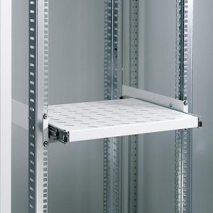 Geräteboden, für Server-Schrank, ausziehbar, 2 HE x 400 mm (19′)