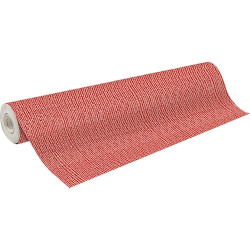 Geschenkpapier Clairefontaine Alliance Fantasie, terracotta mit weißen Strichen, 1 Rolle mit L 50 m x B 700 mm