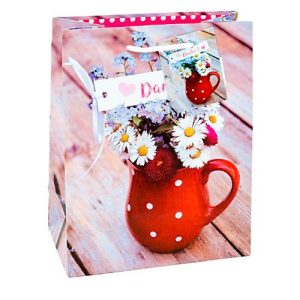 Geschenktüte Fotomotiv Danke, Format A5, mit Tragekordel & Beschriftungsschild, B 180 x T 100 x H 230 mm, PP-Folie, rot, 3 Stück Geschenktüte Fotomotiv Danke, Format A5, mit Tragekordel & Beschriftungsschild, B 180 x T 100 x H 230 mm, PP-Folie, rot, 3 Stück