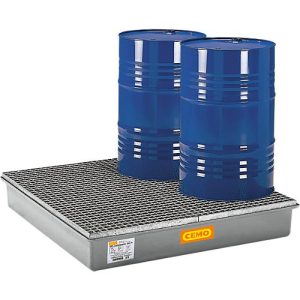 GFK Auffangwanne 220/4, mit Gitterrost GFK Auffangwanne 220/4, mit Gitterrost