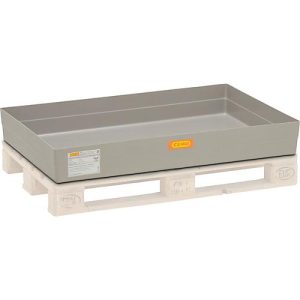 GFK-Paletten-Auffangwanne 150 CEMO, für Euro-Paletten, B 1200 x T x 800 x H 208 mm, mit Arretierungsnocken GFK-Paletten-Auffangwanne 150 CEMO, für Euro-Paletten, B 1200 x T x 800 x H 208 mm, mit Arretierungsnocken