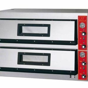 GGF Profi Pizzaofen 2 Backkammer, 12.8 kW, 1150x735x750mm, für 12x Ø30cm Pizzen GGF Profi Pizzaofen 2 Backkammer, 12.8 kW, 1150x735x750mm, für 12x Ø30cm Pizzen