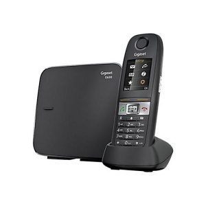 Gigaset E630 – Schnurlostelefon mit Rufnummernanzeige – DECTGAP – Schwarz Gigaset E630 – Schnurlostelefon mit Rufnummernanzeige – DECTGAP – Schwarz