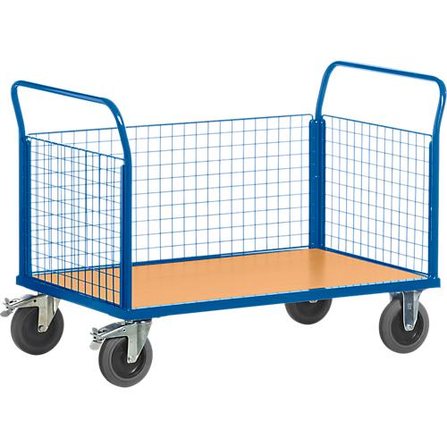 Gitter-Dreiwandwagen, L 1200 x B 780 mm