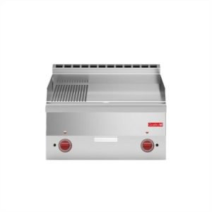 Gastro M Elektro Grillplate glatt&gerillt 600x600x280mm, 400V Gastro M Elektro Grillplate glatt&gerillt 600x600x280mm, 400V