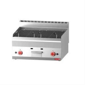Gas-Grillplatte, glatte Grillfläche, 6,5kW Gas-Grillplatte, glatte Grillfläche, 6,5kW