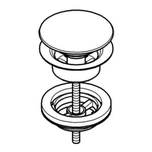 Grohe Ablaufgarnitur supersteel Grohe Ablaufgarnitur supersteel