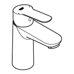 Grohe Einhand-Waschtischbatterie BAUEDGE DN 15 glatter Körper chrom Grohe Einhand-Waschtischbatterie BAUEDGE DN 15 glatter Körper chrom