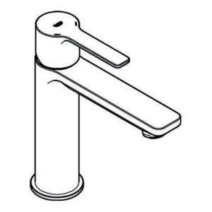 Grohe Einhand-Waschtischbatterie LINEARE DN 15, glatter Körper, 1 1/4″ S-Size chrom Grohe Einhand-Waschtischbatterie LINEARE DN 15, glatter Körper, 1 1/4″ S-Size chrom