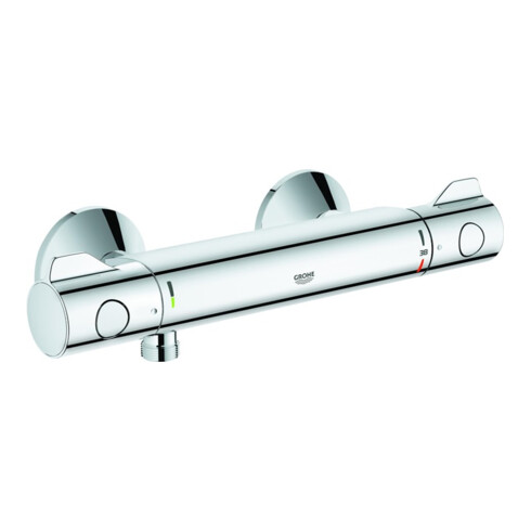 Grohe Thermostat-Brausebatterie GROHTHERM 800 DN 15, Wandmontage chrom