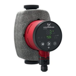 Grundfos Heizungsumwälzpumpe ALPHA2 230 V, PN 10, 180 mm Typ 25-60, Rp 1″ Grundfos Heizungsumwälzpumpe ALPHA2 230 V, PN 10, 180 mm Typ 25-60, Rp 1″