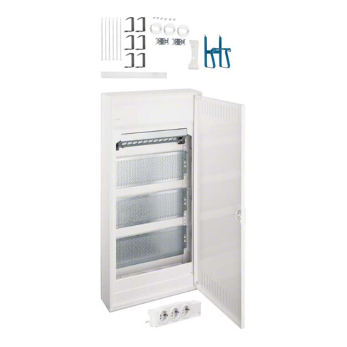 Hager AP-Kleinverteiler, Volta 4-reihig VA48NW