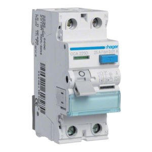 Hager FI-Schutzschalter 2P 25A 10mA CCA225D Hager FI-Schutzschalter 2P 25A 10mA CCA225D