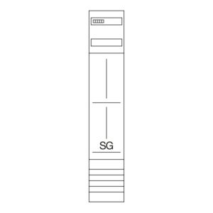 Hager Komplettfeld 1ZP, SDE, 1350mm ZH52P1K Hager Komplettfeld 1ZP, SDE, 1350mm ZH52P1K