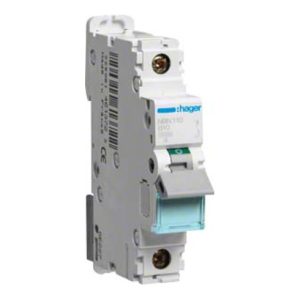 Hager Leitungsschutzschalter 1pol.,B-10A, 10kA, 1M NBN110 Hager Leitungsschutzschalter 1pol.,B-10A, 10kA, 1M NBN110