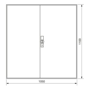 Hager Zählerschrank,universZ 1100x1050x160,IP44 ZB34ES Hager Zählerschrank,universZ 1100x1050x160,IP44 ZB34ES