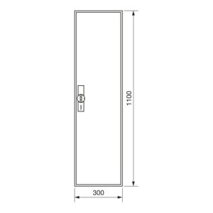 Hager Zählerschrank,universZ 1100x300x160,IP44 ZB31ES Hager Zählerschrank,universZ 1100x300x160,IP44 ZB31ES