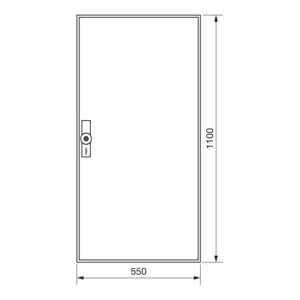 Hager Zählerschrank, universZ 1100x550x205, IP54 ZB32W Hager Zählerschrank, universZ 1100x550x205, IP54 ZB32W