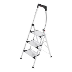 Hailo Aluminium-Klapptritt 3 Stufen 150 kg Hailo Aluminium-Klapptritt 3 Stufen 150 kg