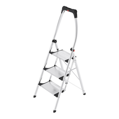Hailo Aluminium-Klapptritt 3 Stufen 150 kg