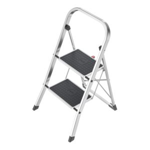 Hailo K70 Standardline Aluminium-Trittleiter 2 Stufen Hailo K70 Standardline Aluminium-Trittleiter 2 Stufen