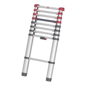 Hailo FlexLine T80, Alu-Sicherheits-Teleskopleiter, 9 Sprossen Hailo FlexLine T80, Alu-Sicherheits-Teleskopleiter, 9 Sprossen