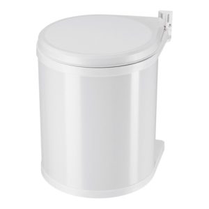 Hailo Compact-Box M, Einbau-Mülleimer, 15 ltr, Weiß Hailo Compact-Box M, Einbau-Mülleimer, 15 ltr, Weiß